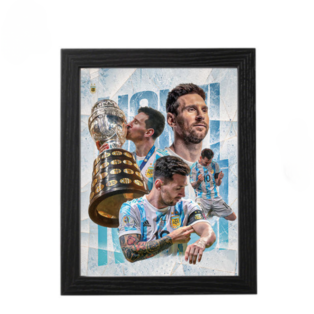 Poster Lenticular 3D Messi